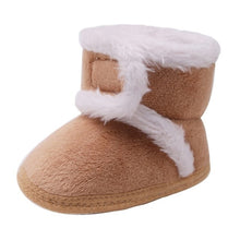 Load image into Gallery viewer, Newborn Baby Boots Winter First Walkers Tassel Baby Girls Shoes Fur Snow Super Warm Prewalkers Soft Sole No-slip Booties Booty
