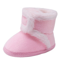 Load image into Gallery viewer, Newborn Baby Boots Winter First Walkers Tassel Baby Girls Shoes Fur Snow Super Warm Prewalkers Soft Sole No-slip Booties Booty
