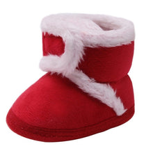 Load image into Gallery viewer, Newborn Baby Boots Winter First Walkers Tassel Baby Girls Shoes Fur Snow Super Warm Prewalkers Soft Sole No-slip Booties Booty
