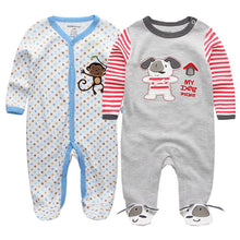 Load image into Gallery viewer, 2020 baby clothes Full Sleeve cotton infantis baby clothing romper cartoon costume ropa bebe 3 6 9 12 M newborn boy girl clothes
