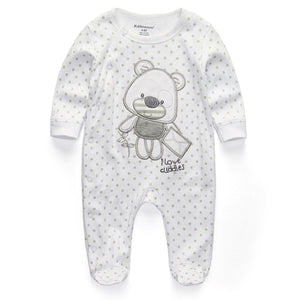 2020 baby clothes Full Sleeve cotton infantis baby clothing romper cartoon costume ropa bebe 3 6 9 12 M newborn boy girl clothes