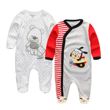Load image into Gallery viewer, 2020 baby clothes Full Sleeve cotton infantis baby clothing romper cartoon costume ropa bebe 3 6 9 12 M newborn boy girl clothes
