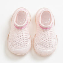 Load image into Gallery viewer, baby sock shoes for summer thin mesh non-slip short tube baby shoes cutout
