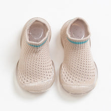 Load image into Gallery viewer, baby sock shoes for summer thin mesh non-slip short tube baby shoes cutout
