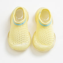 Load image into Gallery viewer, baby sock shoes for summer thin mesh non-slip short tube baby shoes cutout
