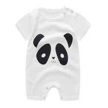Load image into Gallery viewer, 2020 Cheap cotton Baby romper Short Sleeve baby clothing One Piece Summer Unisex Baby Clothes girl and boy jumpsuits Giraffe
