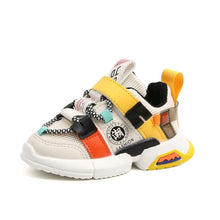Load image into Gallery viewer, Autumn new arrivals girls sneakers shoes for baby toddler sneakers shoe size 21-30 fashion breathable baby sports shoes
