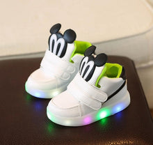 Load image into Gallery viewer, Children Casual Shoes With Light LED Boys Girls Sneakers 2020 Spring Cartoon Mouse Lighted Sport Shoes Fashion Luminous Boots
