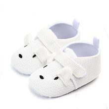 Load image into Gallery viewer, Adorable Infant Slippers Toddler Baby Boy Girl Knit Crib Shoes Cute Cartoon Anti-slip Prewalker Baby Slippers
