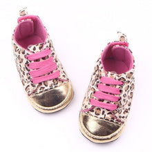 Load image into Gallery viewer, Infant Newborn Baby Girls Polka Dots Heart Autumn Lace-Up First Walkers Sneakers Shoes Toddler Classic Casual Shoes
