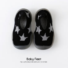 Load image into Gallery viewer, baby shoes with soft rubber baby girl baby boy floor sock shoes spring summer anti-slip
