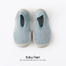 Load image into Gallery viewer, baby shoes with soft rubber baby girl baby boy floor sock shoes spring summer anti-slip

