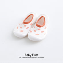 Load image into Gallery viewer, baby shoes with soft rubber baby girl baby boy floor sock shoes spring summer anti-slip
