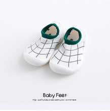 Load image into Gallery viewer, baby shoes with soft rubber baby girl baby boy floor sock shoes spring summer anti-slip
