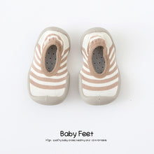 Load image into Gallery viewer, baby shoes with soft rubber baby girl baby boy floor sock shoes spring summer anti-slip
