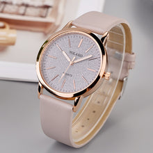 Load image into Gallery viewer, Luxury Brand Leather Quartz Women's Watch Ladies Fashion Watch Women Wristwatch Clock relogio feminino hours reloj mujer saati
