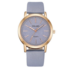 Load image into Gallery viewer, Luxury Brand Leather Quartz Women's Watch Ladies Fashion Watch Women Wristwatch Clock relogio feminino hours reloj mujer saati
