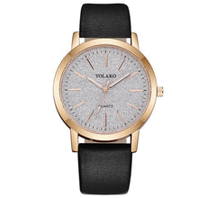 Load image into Gallery viewer, Luxury Brand Leather Quartz Women's Watch Ladies Fashion Watch Women Wristwatch Clock relogio feminino hours reloj mujer saati
