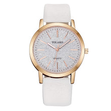 Load image into Gallery viewer, Luxury Brand Leather Quartz Women's Watch Ladies Fashion Watch Women Wristwatch Clock relogio feminino hours reloj mujer saati
