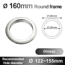 Load image into Gallery viewer, FOHEEL Kitchen Sink parts Kitchen Counter Top Stainless Steel Flush Recessed Swing Flap Lid Cover Trash Bin Garbage Can FKS49
