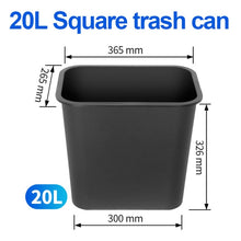 Load image into Gallery viewer, FOHEEL Kitchen Sink parts Kitchen Counter Top Stainless Steel Flush Recessed Swing Flap Lid Cover Trash Bin Garbage Can FKS49
