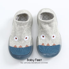 Load image into Gallery viewer, Baby Socks With Rubber Soles Cartoon baby shoes Infant Sock
