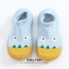 Load image into Gallery viewer, Baby Socks With Rubber Soles Cartoon baby shoes Infant Sock
