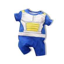 Load image into Gallery viewer, Baby Boy Clothes Newborn Rompers 100% Cotton Dragon Ball Vegeta Infant Jumpsuits Baby Long Sleeve Cartoon New born Clothing
