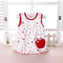 Charger l&#39;image dans la galerie, 2018 Summer Baby Dress New Girls Fashion Infantile Dresses Cotton Children&#39;s Clothes Flower Style Kids Clothing Princess Dress
