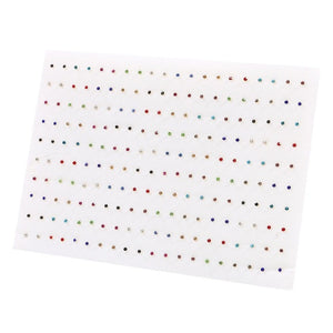 100Pair/lot Multi-style Colorful Fruit Flower Geometric Crystal Stud Earrings Set For Women Girls Plastic Earrings Jewelry Gifts