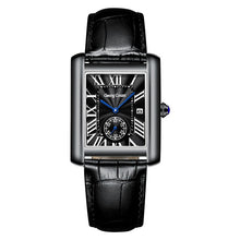 Load image into Gallery viewer, Fashion Lovers Watches Men Women Casual Leather Strap Quartz Watch Elegant Squar Retro Roman Numeral Scale Couple Watch Clock
