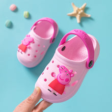 Load image into Gallery viewer, Genuine Peppa Pig Shoes Non-slip girls Boys Baby Sandals Summer Cartoon Indoor Outdoor Shoes Peppa George Pig Slippers Toys Gift

