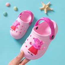 Load image into Gallery viewer, Genuine Peppa Pig Shoes Non-slip girls Boys Baby Sandals Summer Cartoon Indoor Outdoor Shoes Peppa George Pig Slippers Toys Gift
