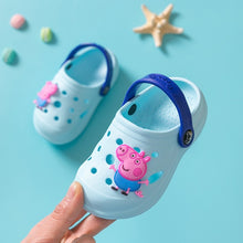 Load image into Gallery viewer, Genuine Peppa Pig Shoes Non-slip girls Boys Baby Sandals Summer Cartoon Indoor Outdoor Shoes Peppa George Pig Slippers Toys Gift
