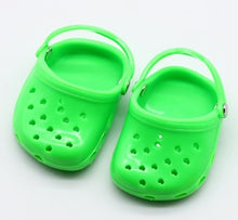 Load image into Gallery viewer, New Sandal Plastic Shoes For 43cm Baby Dolls 17 inch Born Dolls Shoes
