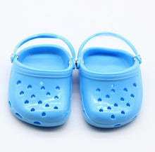 Load image into Gallery viewer, New Sandal Plastic Shoes For 43cm Baby Dolls 17 inch Born Dolls Shoes
