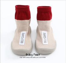Load image into Gallery viewer, baby sock shoes baby girl baby boy floor anti-slip shoes
