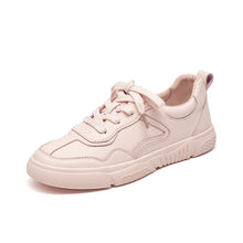 Load image into Gallery viewer, BeauToday Classic White Sneakers Women Genuine Cow Leather Cross-Tied Round Toe Ladies Casual Shoes Flat Heel Handmade A29039

