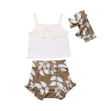 Load image into Gallery viewer, 3PCS Summer Clothing Set Pudcoco Brand  newborn baby girl clothes  roupa de bebe menino baby outfit

