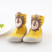 Load image into Gallery viewer, Baby Boys Girls Toddlers Moccasins Non-Skid Indoor Kids Floor Slipper Children Animal Breathable Cotton Knitted Shoes Ideal Gift
