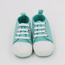 Load image into Gallery viewer, New Canvas Classic Sports Sneakers Newborn Baby Boys Girls First Walkers Shoes Infant Toddler Soft Sole Anti-slip Baby Shoes
