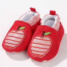 Load image into Gallery viewer, 1 Pair Fashion Cotton Cloth First Walker Cartoon Baby Boy Girls Shoes Bebe Toddler Moccasins 0-24M Non-slip Soft Bottom Shoes
