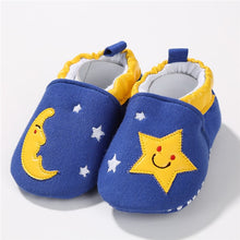 Load image into Gallery viewer, 1 Pair Fashion Cotton Cloth First Walker Cartoon Baby Boy Girls Shoes Bebe Toddler Moccasins 0-24M Non-slip Soft Bottom Shoes
