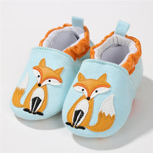 Load image into Gallery viewer, 1 Pair Fashion Cotton Cloth First Walker Cartoon Baby Boy Girls Shoes Bebe Toddler Moccasins 0-24M Non-slip Soft Bottom Shoes
