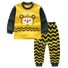Load image into Gallery viewer, Autumn Winter 2020 Baby Boy Girls Clothes Cotton Girl Clothing Sets Cartoon Long-sleeved T-shirt+Pants Infant Clothes 2pcs Suit
