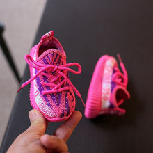 Load image into Gallery viewer, 2020 Spring Baby Shoes Boy Girl Breathable Knitting Mesh Toddler Shoes Fashion Infant Sneakers Soft Comfortable Child Shoes
