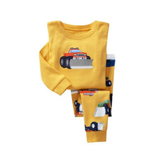 Load image into Gallery viewer, kids pajamas children sleepwear baby pajamas sets boys girls animal pyjamas pijamas cotton nightwear clothes kids clothing

