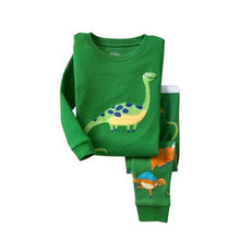 Load image into Gallery viewer, kids pajamas children sleepwear baby pajamas sets boys girls animal pyjamas pijamas cotton nightwear clothes kids clothing
