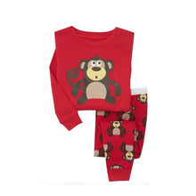 Load image into Gallery viewer, kids pajamas children sleepwear baby pajamas sets boys girls animal pyjamas pijamas cotton nightwear clothes kids clothing
