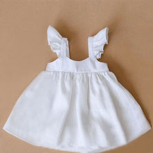 Load image into Gallery viewer, Linen Baby Dresses Summer Girls Clothes Princess Dress 1st Birthday Party Dress For Girl Cute Infant toddler Girls Clothing
